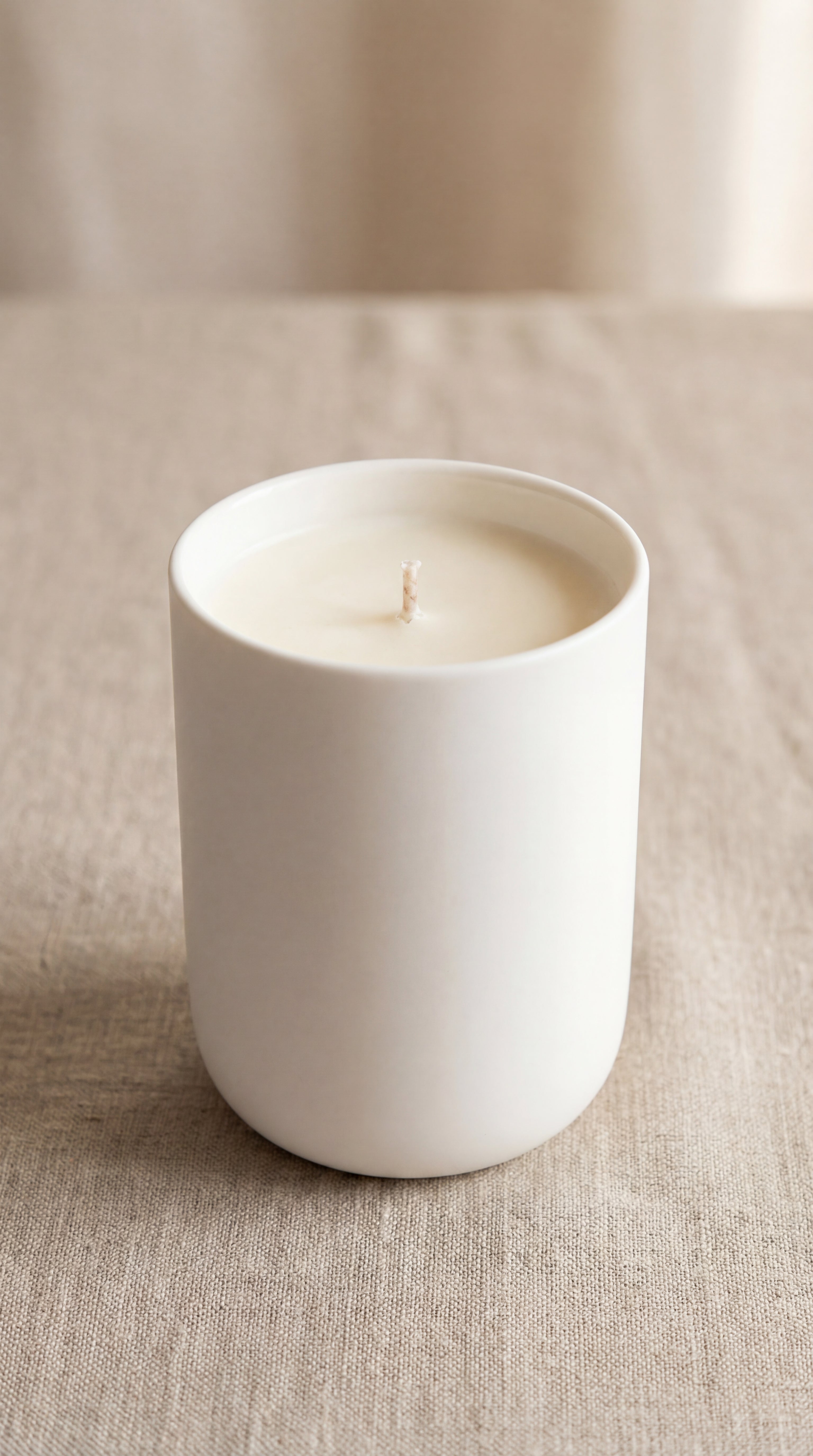 Ceramic Candle – Minimalist Soy Wax