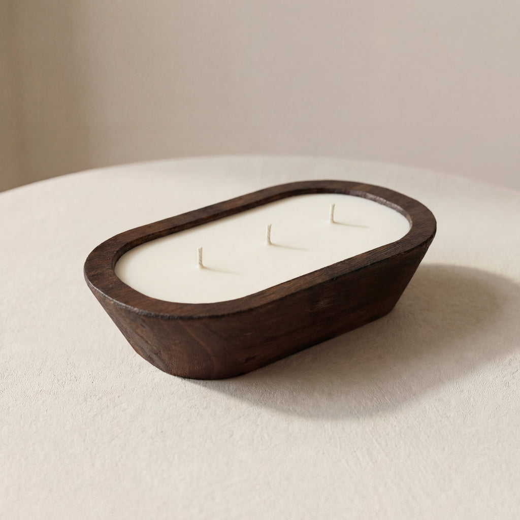 Matte Glass Candle – Minimalist Glow | Everlight Home