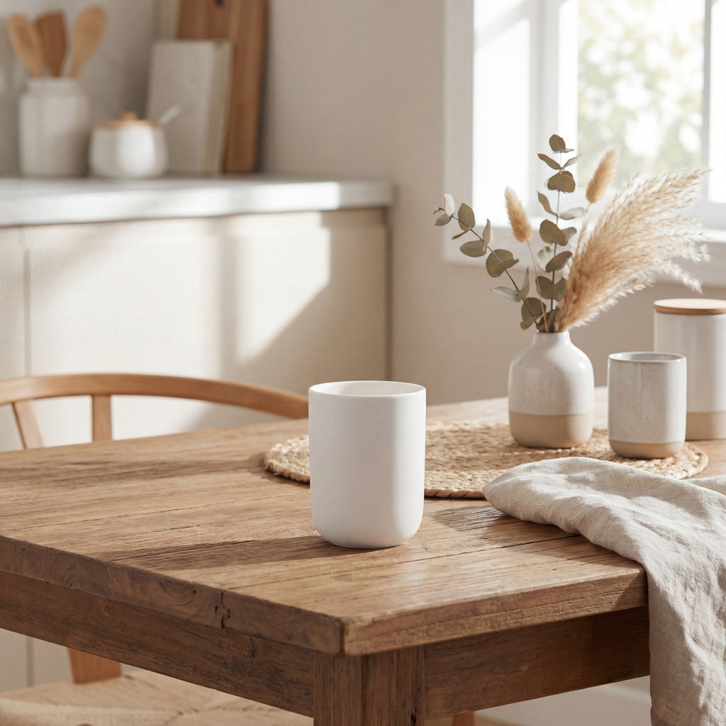 Ceramic Candle – Minimalist Soy Wax