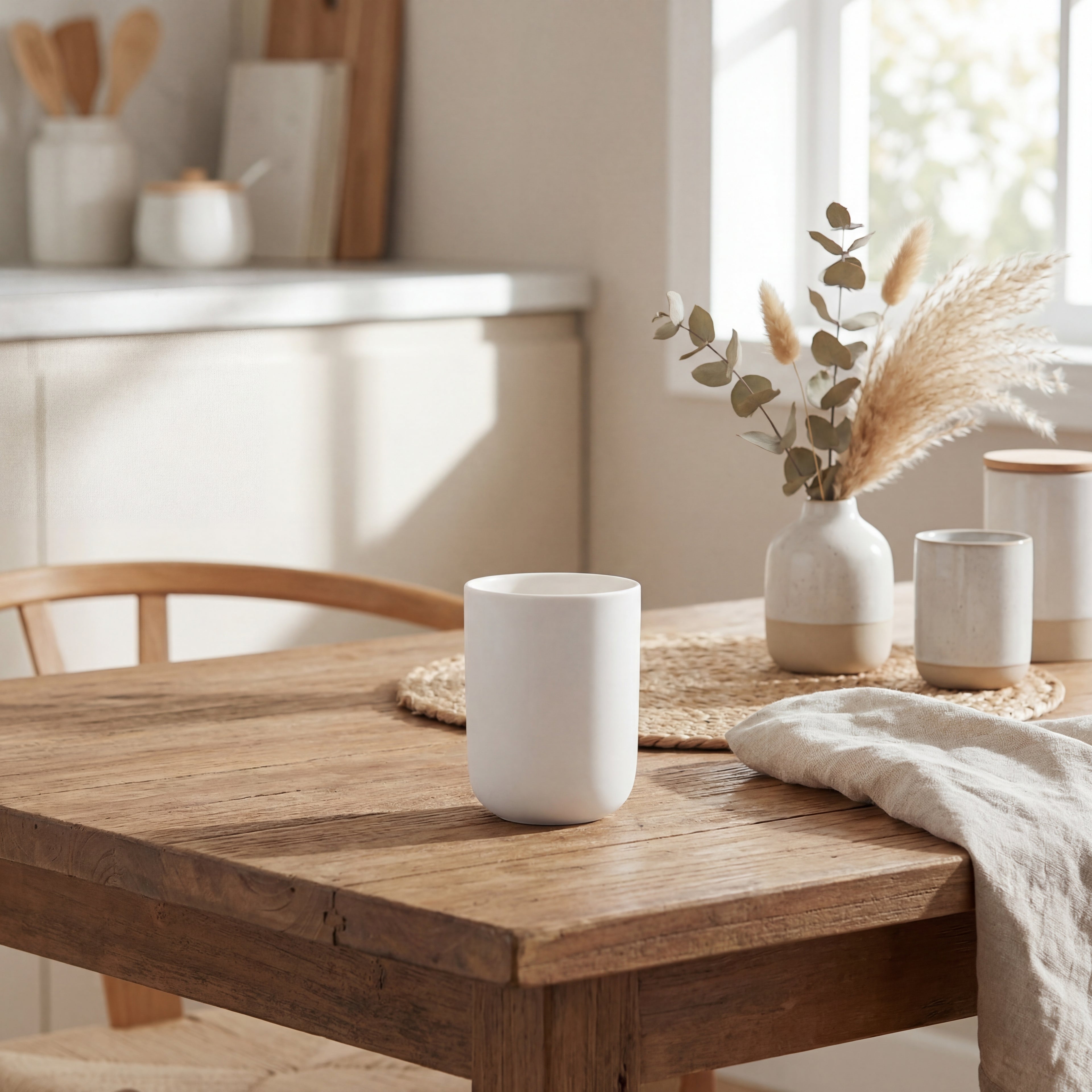 Ceramic Candle – Minimalist Soy Wax