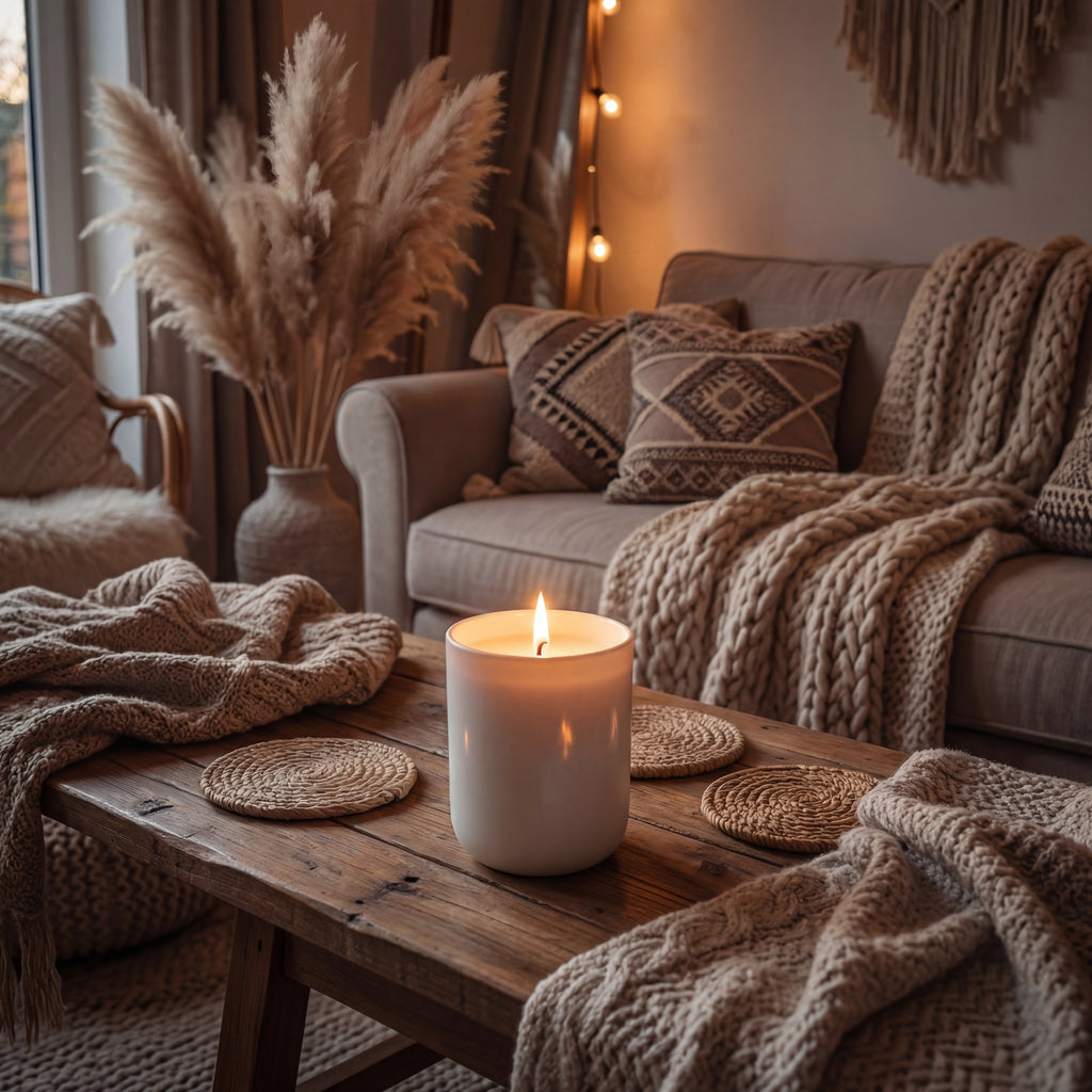 Ceramic Candle – Minimalist Soy Wax