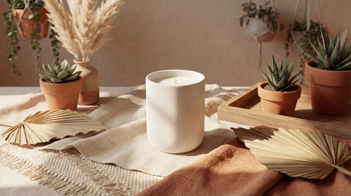 Ceramic Candle – Minimalist Soy Wax